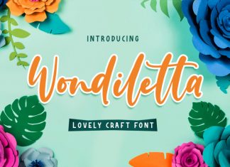 Wondiletta Script Font