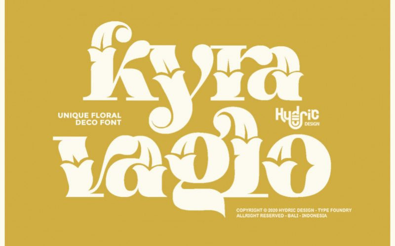 Kyra Vaglo Display Font