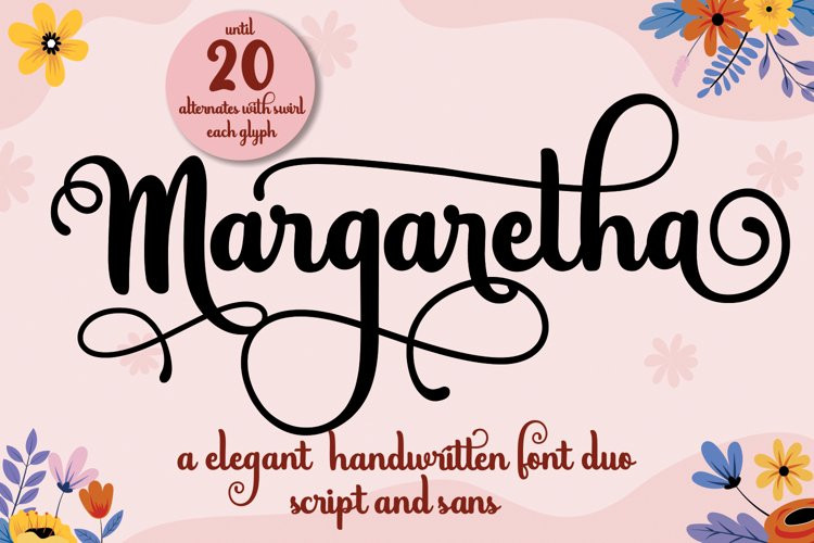 Margaretha Calligraphy Font