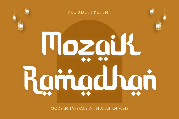 Mozaik Ramadhan Display Font