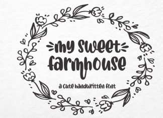 My Sweet Farmhouse Script Font