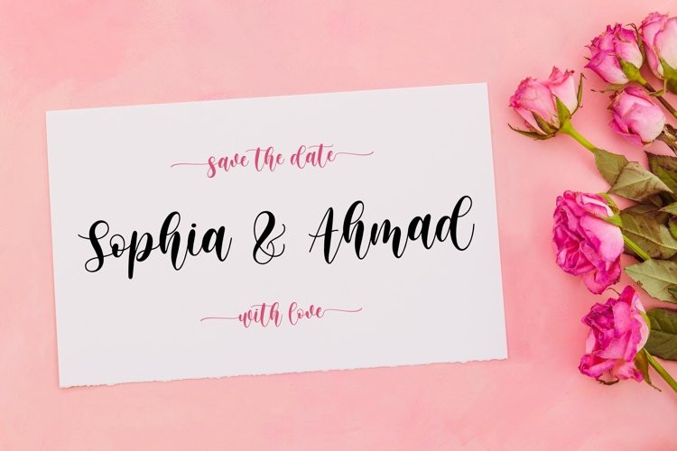 Memorita Calligraphy Font