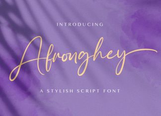 Afronghey Font