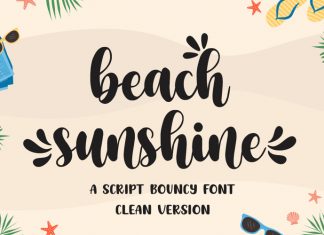 Beach Sunshine Script Font