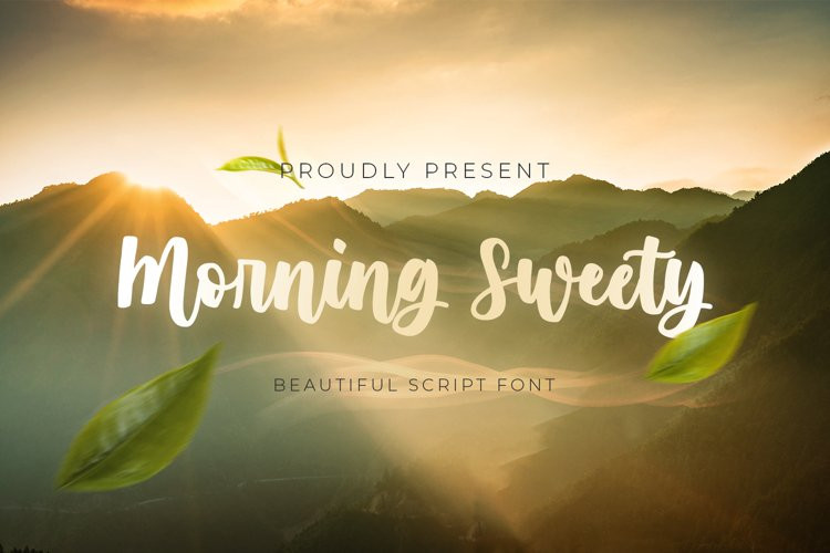 Morning Sweety Script Font