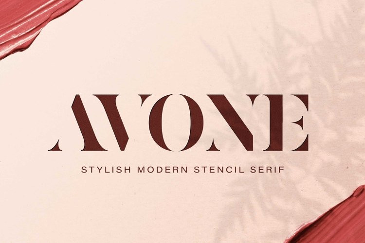 AVONE Display Font