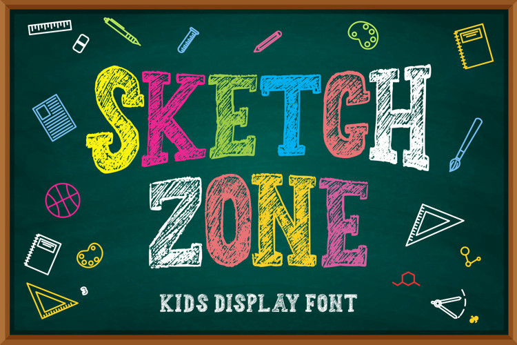 Sketchzone Display Font