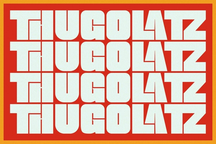 Thugolatz Display Font