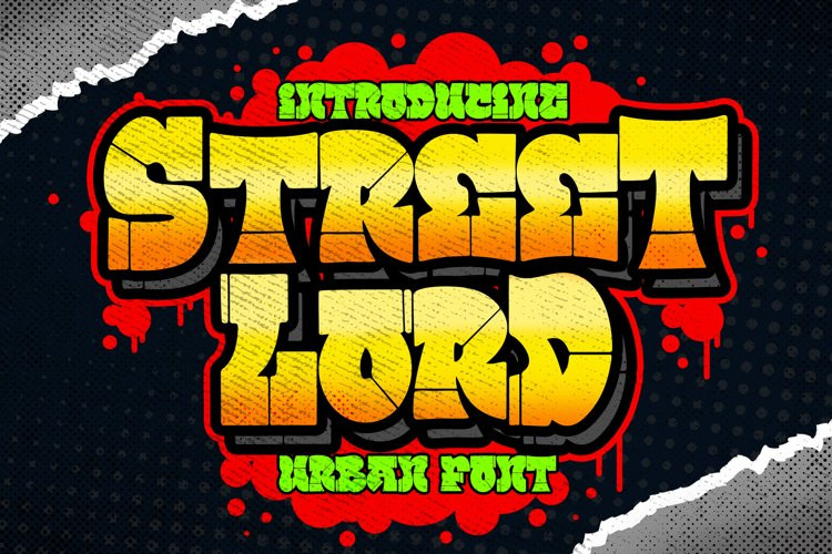 Street Lord Display Font