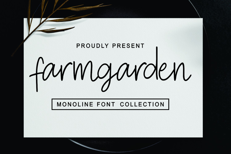 Farmgarden Handwritten Font