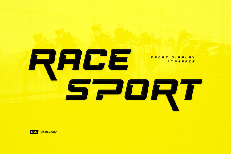 Race Sport Font