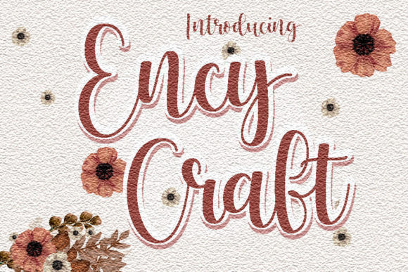 Ency Craft Calligraphy Font