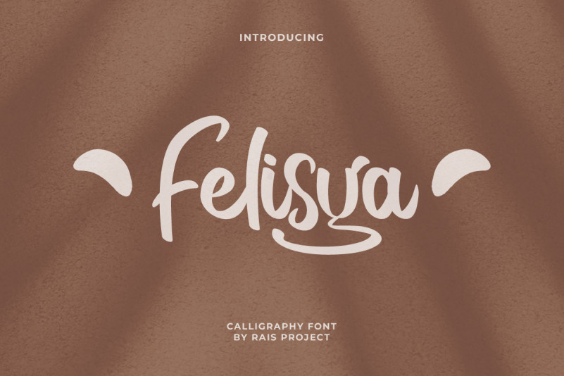 Felisya Brush Font