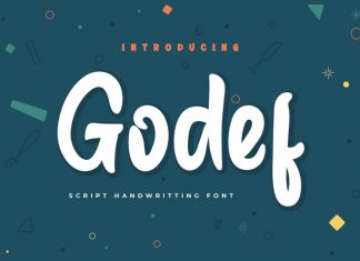 Godef Display Font