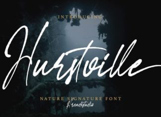 Hurstville Script Font