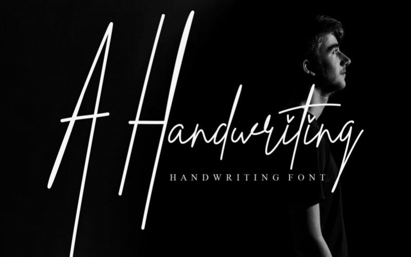 A Handwriting Font