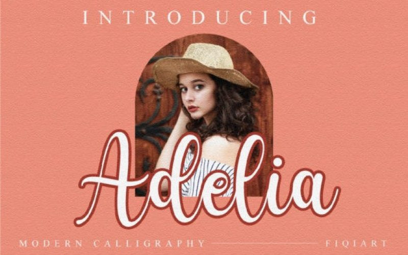 Adelia Script Font