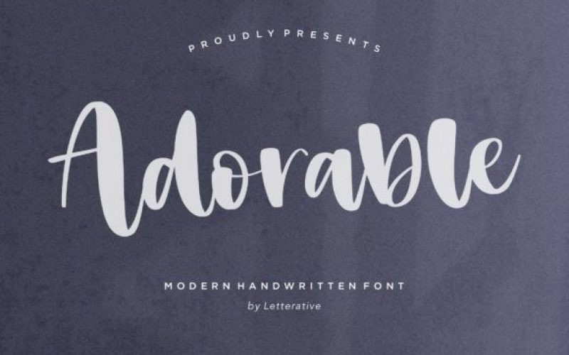 Adorable Font