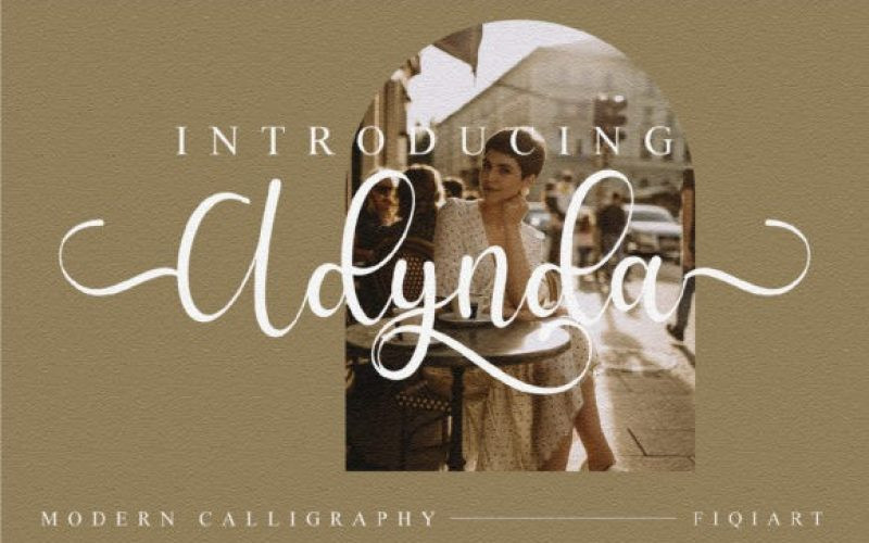 Adynda Script Font