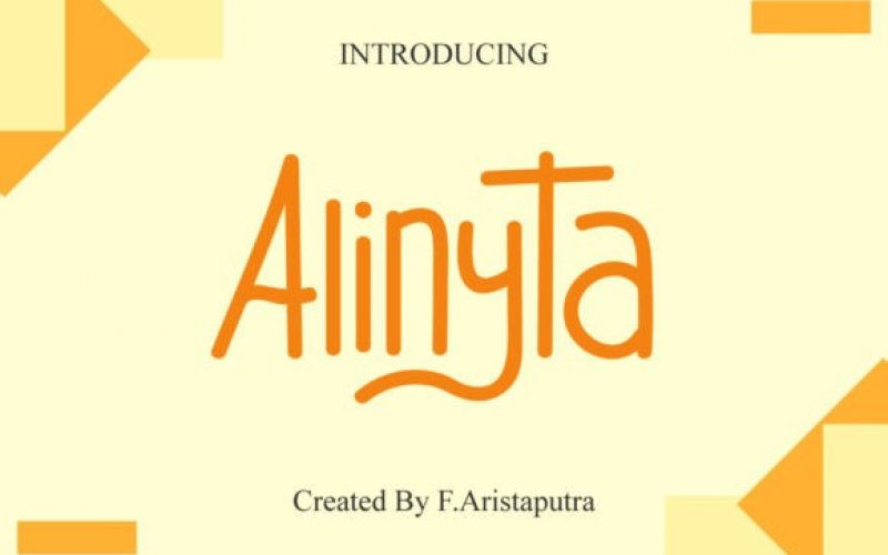 Alinyta Display Font