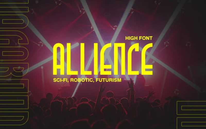 Allience Display Font