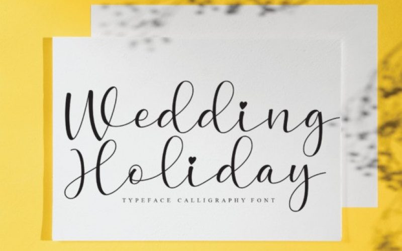 Amellia Bellania Calligraphy Font