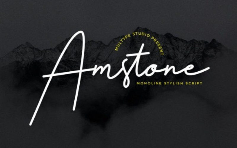 Amstone Handwritten Font