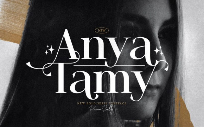 Anya Tamy Serif Font