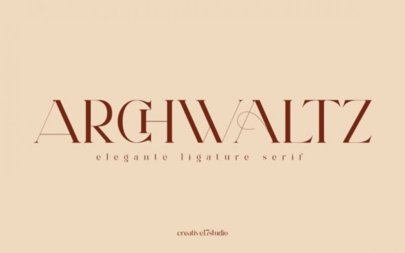 Archwaltz Font