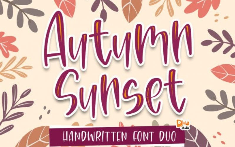 Autumn Sunset Font