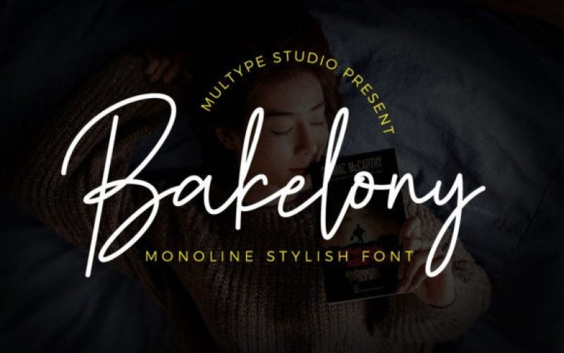 Bakelony Handwritten Font