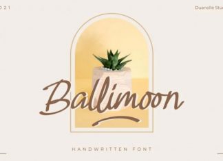 Ballimoon Script Font