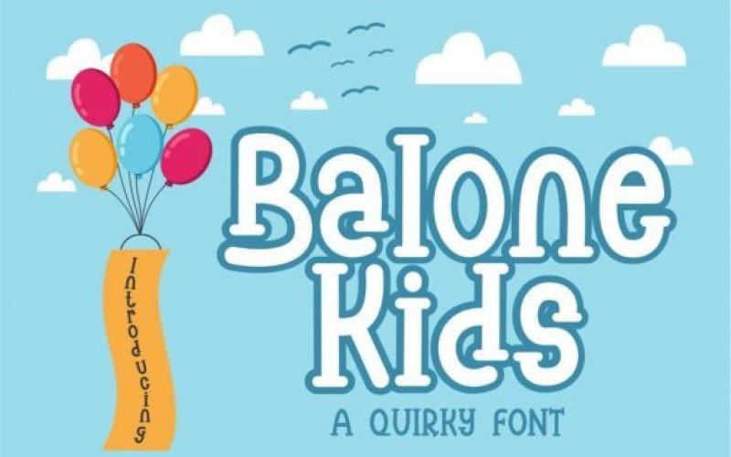 Balone Kids Font