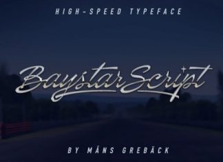 Baystar Script Font