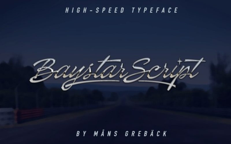 Baystar Script Font