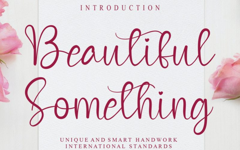 Beautiful Something Font