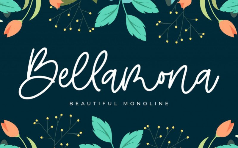 Bellamona Handwritten Font