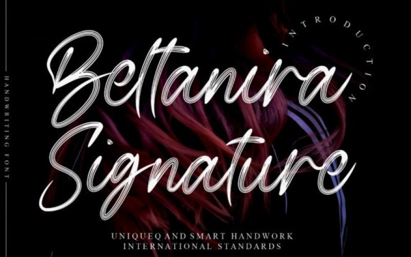 Beltanira Signature Script Font