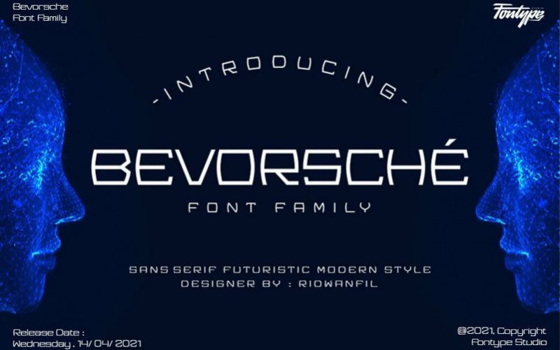 Bevorsche Display Font