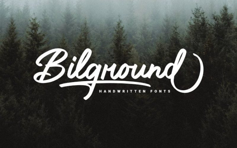 Bilground Font