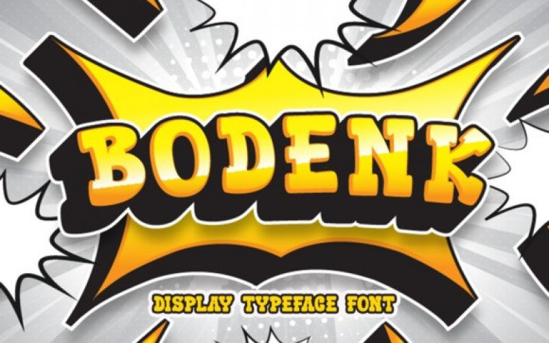 Bodenk Display Font