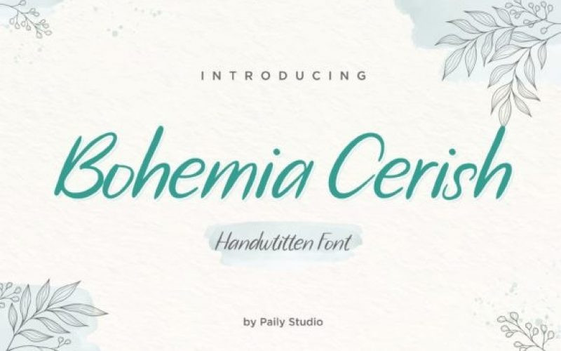 Bohemia Cerish Script Font