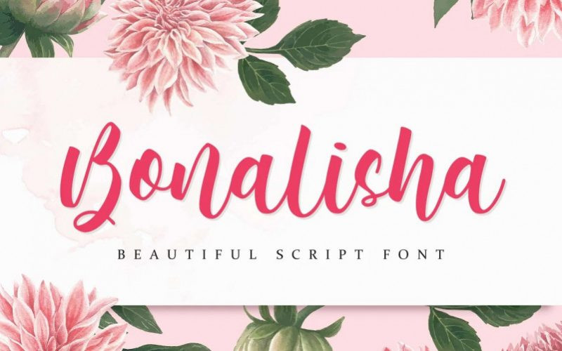 Bonalisha Script Font