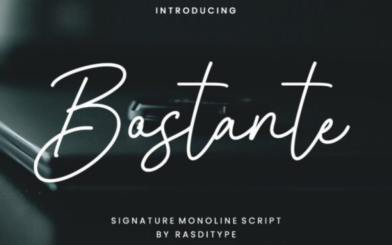 Bostante Handwritten Font