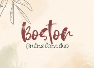 Boston Bruins Font