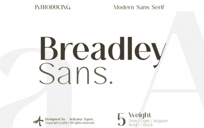 Sans Serif Font