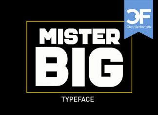 Mister Big Display Font