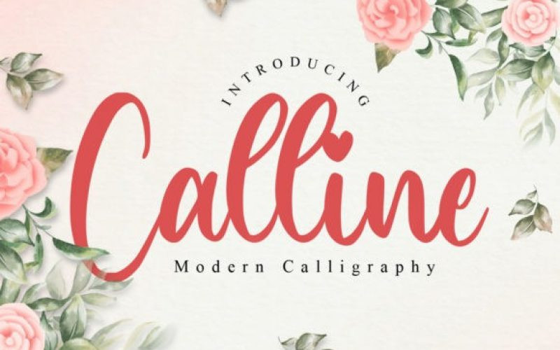 Calline Calligraphy Font