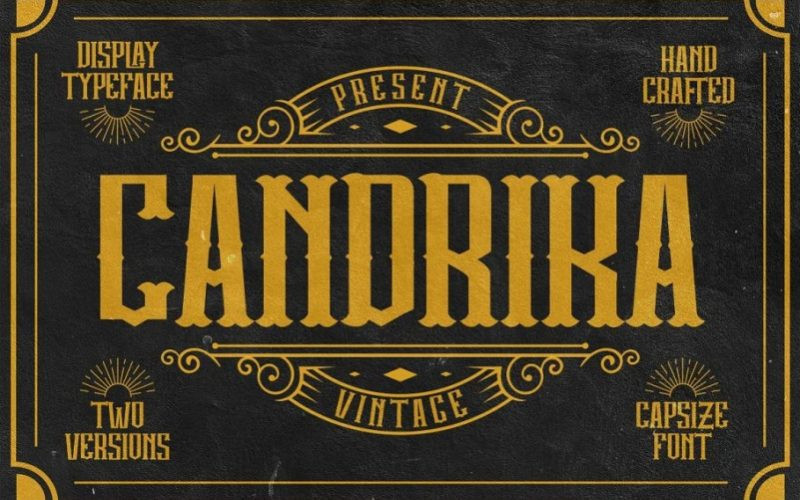 Candrika Display Font