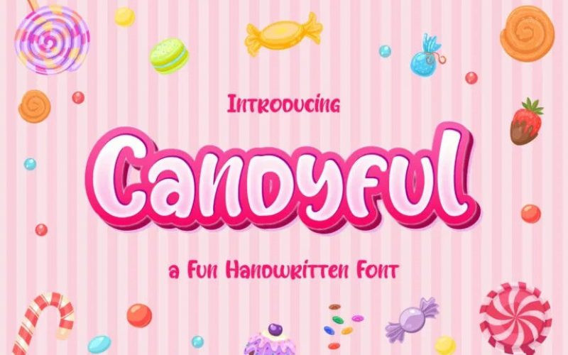 Candyful Display Font